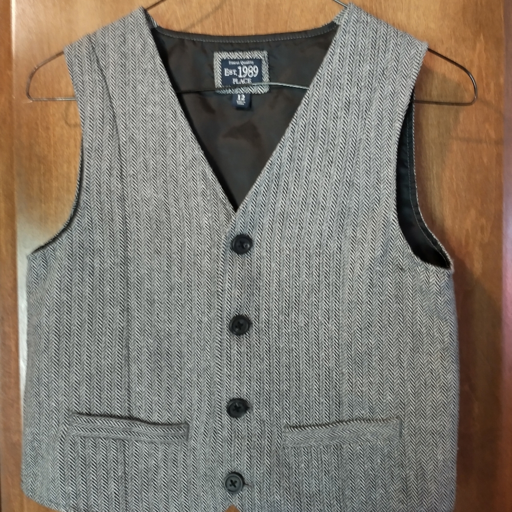 Boys dress vest